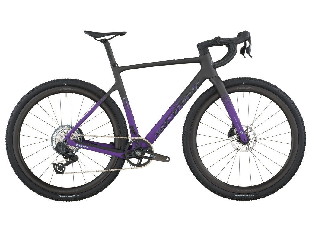 Scott Addict Gravel 20 Carbon Black / Indigo Purple 2026 veľkosť S