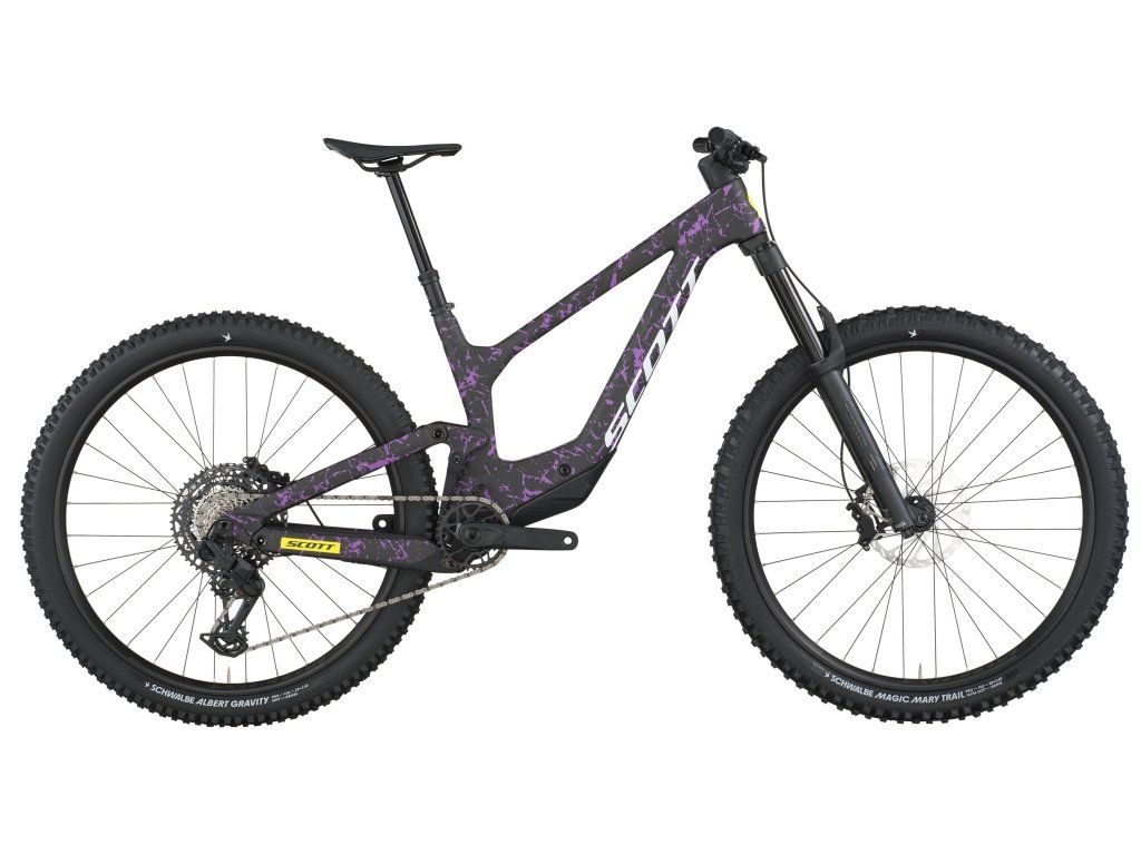 Scott Ransom 920 Carbon Black / Crackle Purple 2026 veľkosť M