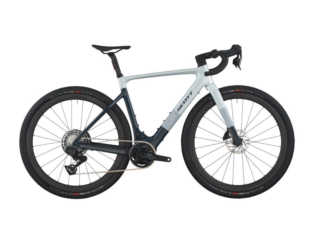 Scott Solace Gravel 20 Squid Blue / Beluga Grey 2026 veľkosť M